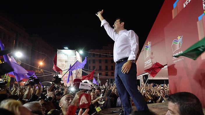 Greek voters stick with Tsipras and Syriza
    
    
                
          
          Show Grid