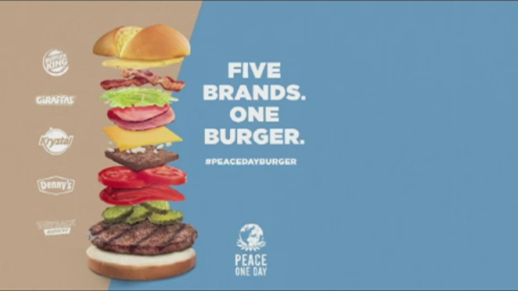 International Peace Day Burger