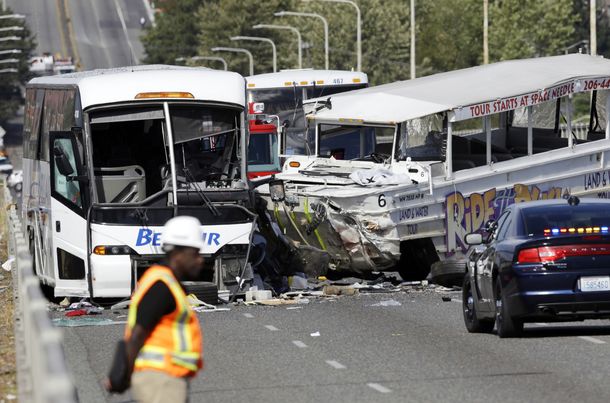 Amphibious tour vehicle lacked axle fix before Seattle crash