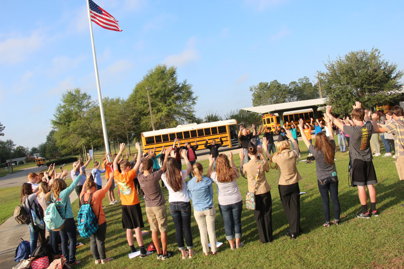 Upstate Students Pray For Nation's Leaders Schools