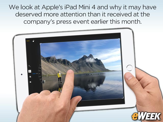 Why Apple's iPad Mini 4 Deserved More Attention on Sept. 9