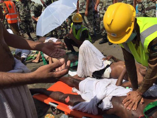 Haj stampede Indian volunteers arrive