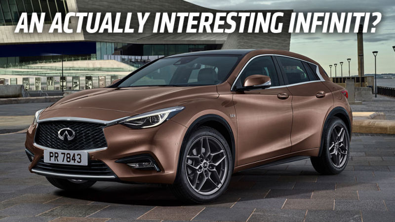 The Infiniti Q30 Is The First Infiniti You're Really Interested In