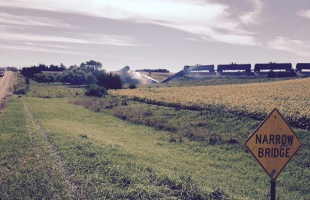 Clean Up Underway After Train Derails Catches Fire Near Scotland