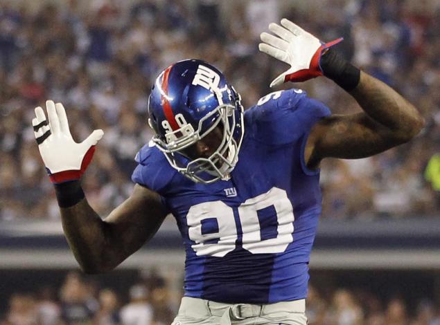 Jason Pierre Paul returns to NYC to let Giants check out extent of his injuries following July 4 fireworks accident but it doesn't appear if he is healthy enough to make his return at this time