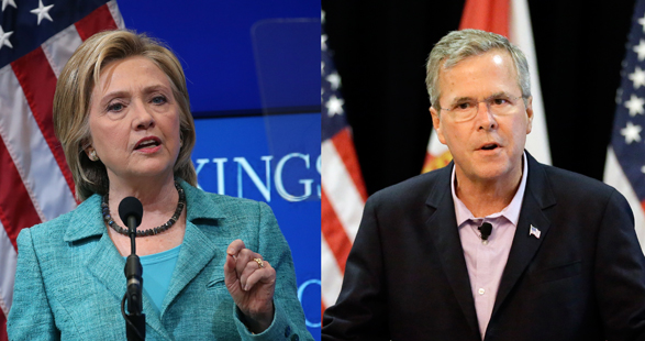 Hillary Clinton and Jeb Bush are already attacking each other like presumptive nominees and Florida is one of the main battlegrounds