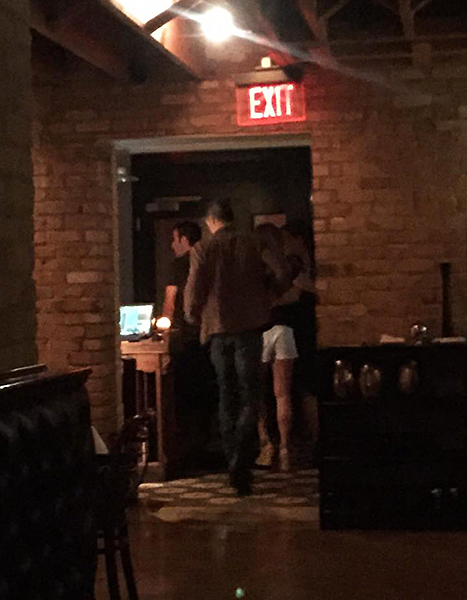 Jennifer and Justin left the restaurant together