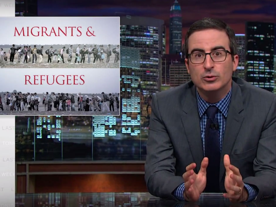 This week John Oliver tackled the Syrian refugee crisis and Fox News