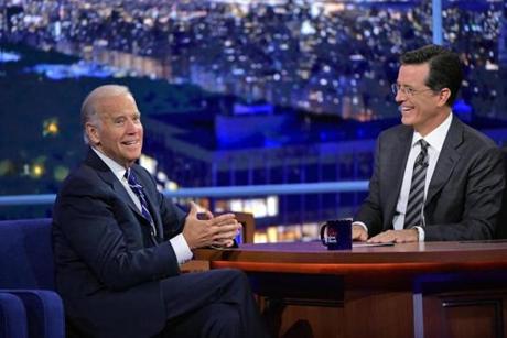 The roughly 10-minute Joe Biden interview with NBC’s Stephen Colbert Thursday night transfixed official Washington