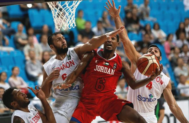 Jordan takes on Lebanon at the FIBA Asia Championship in Changsha China on Tuesday