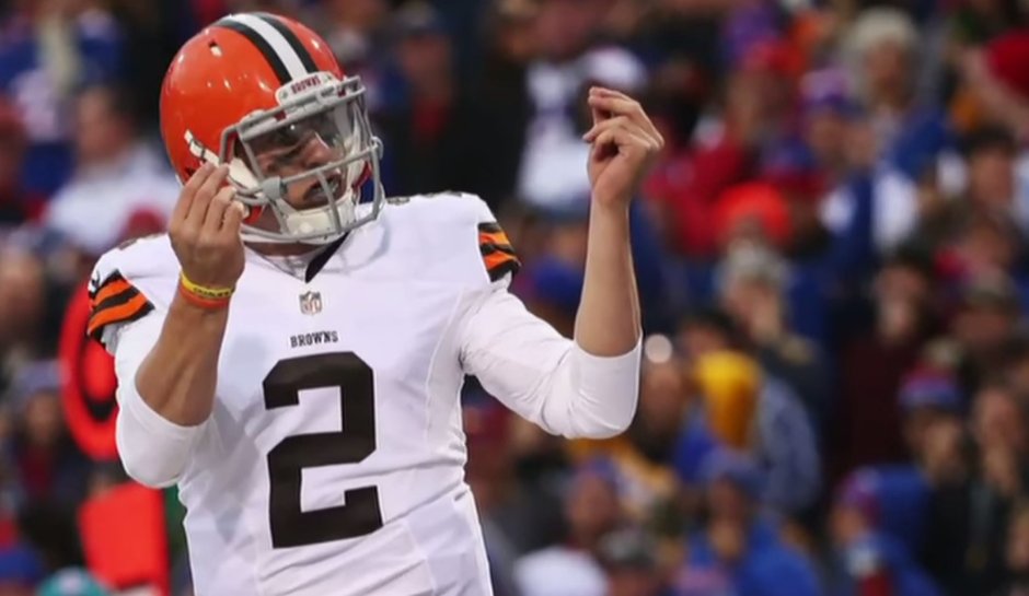 Johnny Manziel could slide into the starting role for the Cleveland Browns