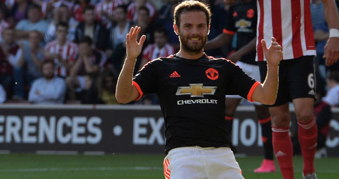 Juan Mata is enjoying his football under Louis van Gaal