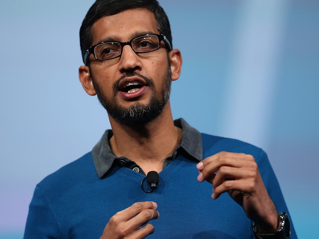 Justin Sullivan  Getty Images Sundar Pichai CEO of Google