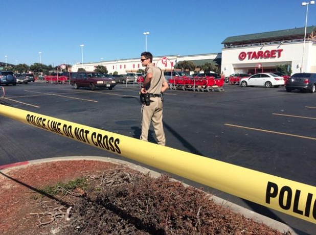 2 officers shot , 2 suspects killed outside Monterey County Target store