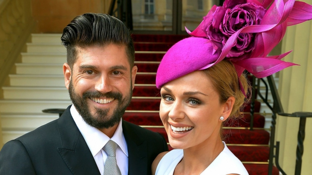 Katherine Jenkins gives birth to her first child Aaliyah Reign Levitas