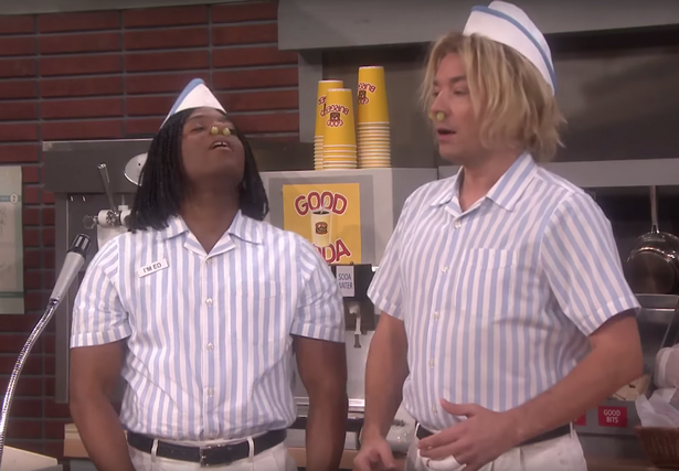 Kel Mitchell and Jimmy Fallon are both Grape Boy.. apparently