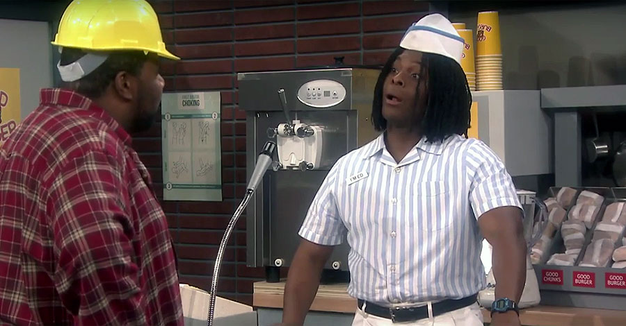 Kenan Thompson, Kel Mitchell reunite for 'Good Burger' sketch on The Tonight Show