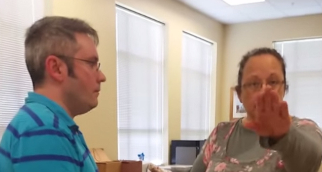 Image for Kentucky clerk won't issue marriage licenses anymore