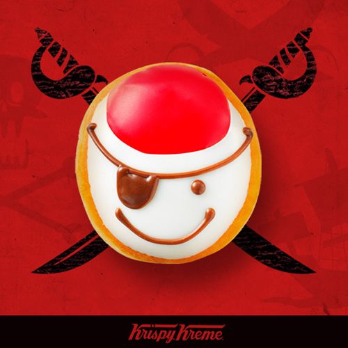 Lead Your Pirate Crew to Krispy Kreme for Free Doughnuts