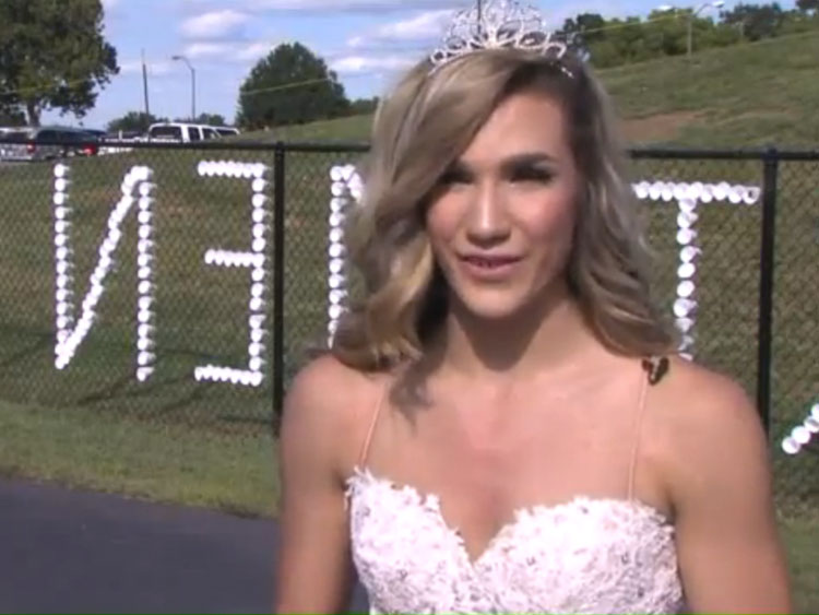 Transgender homecoming queen