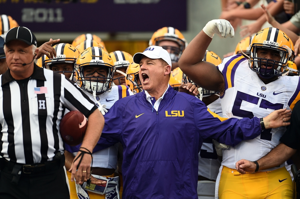 Les Miles and the Tigers head to Starkville