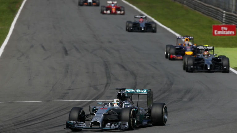 Lewis Hamilton won the 2014 Italian GP