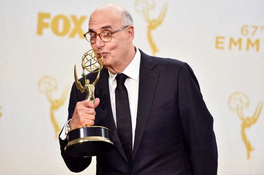 Jeffrey Tambor winner of the award for outstanding lead actor in a comedy series for'Transparent, poses in the press room at the 67th Primetime Emmy Awards on Sunday Sept. 20 2015 at the Microsoft Theater in Los Angeles