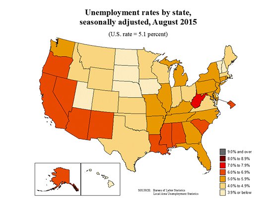 State unemployment rate hits 7-year low in August