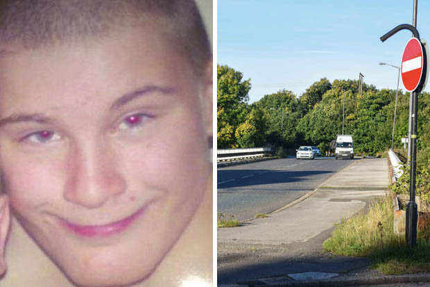 Joshua Oxley was last seen at this M1 roundabout