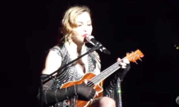 In Philadelphia, Madonna gives 'Popey-wopey' her blessing