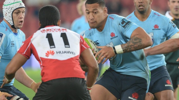 Mainstay Wallabies and Waratahs flyer Israel Folau