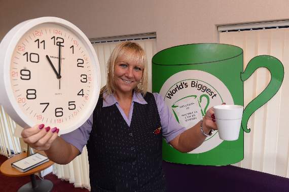 Manager of The Co-operative Funeralcare Romford Lesley Skelton to hold Macmillan coffee morning