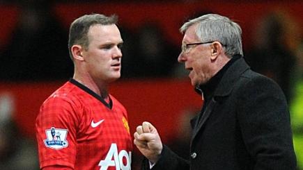 Wayne Rooney left and Sir Alex Ferguson did not always see eye to eye