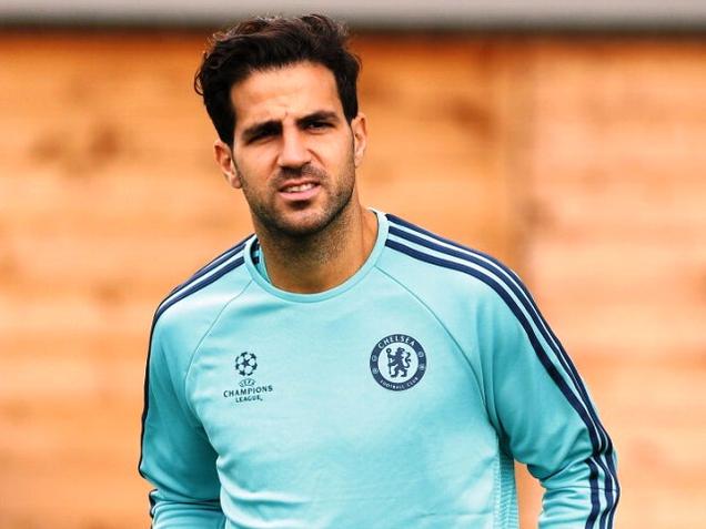 Chelsea’s Spanish midfielder Cesc Fabregas