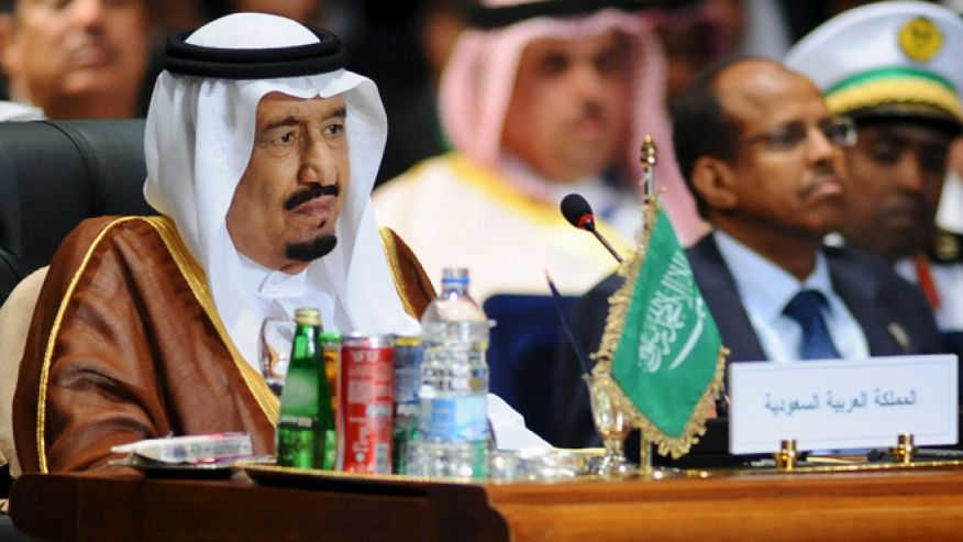 Mar 28 2015 Saudi King Salman attends the opening meeting of the Arab Summit in Sharm el-Sheikh in the South Sinai governorate south of Cairo