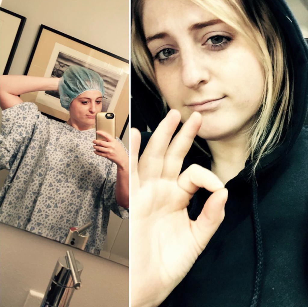 Meghan Trainor Recovering From Surgery.