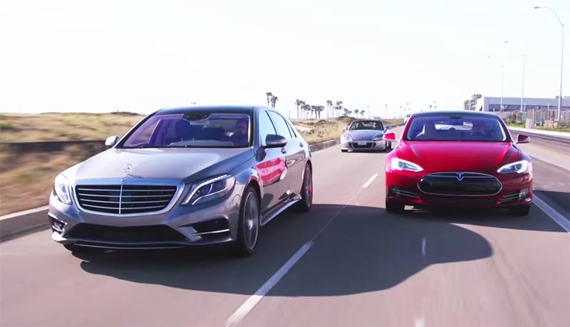 Tesla Motors Inc vs Mercedes