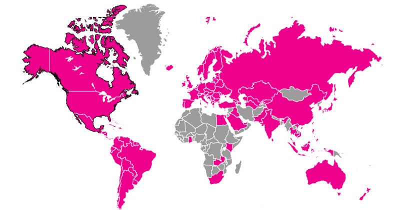 T-Mobile Simple Global expands to all Europe South America