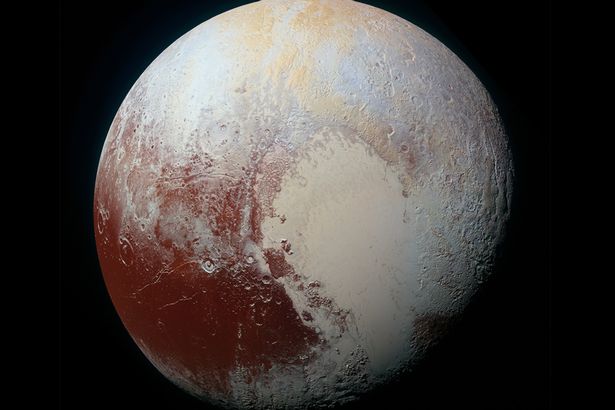 NASA's latest Pluto images show the planet's colour variations