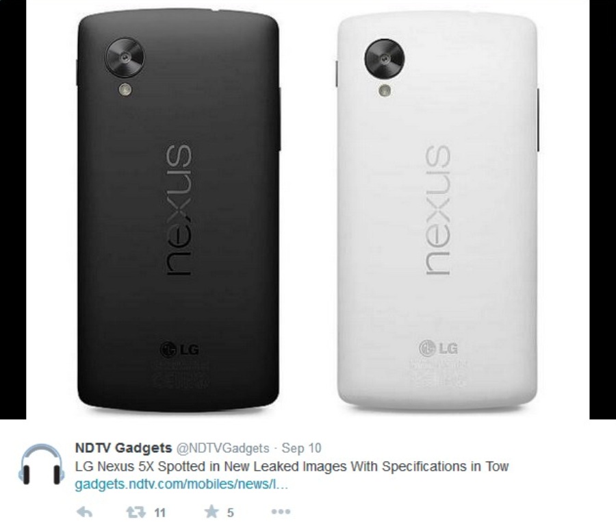 LG Nexus 5X