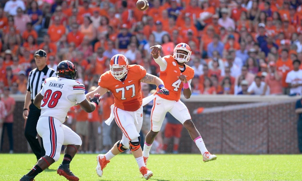 Clemson at Louisville - 9/17/15 College Football Pick, Odds, and Prediction