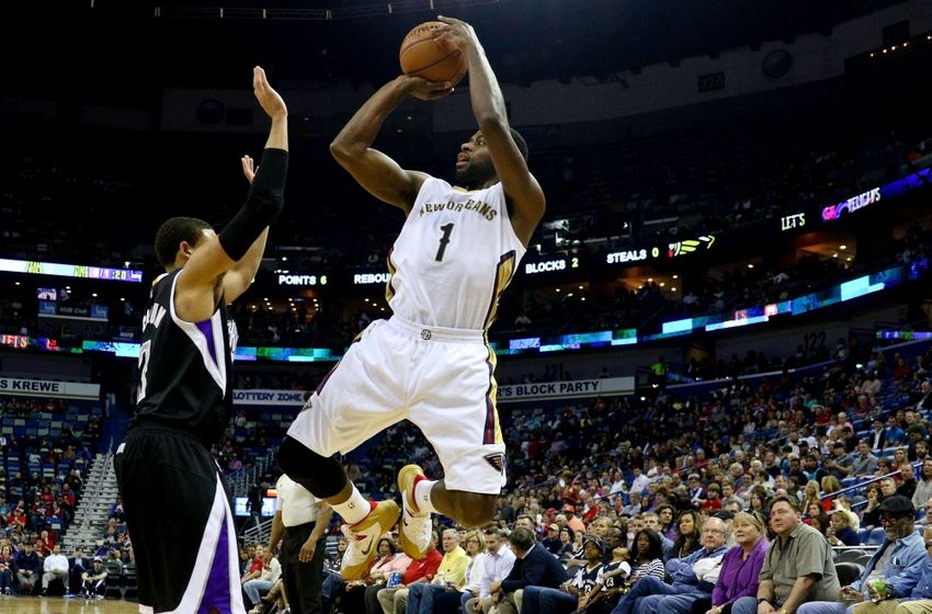 New Orleans Pelicans Media Day Tyreke Evans To Work Out of Post This Season