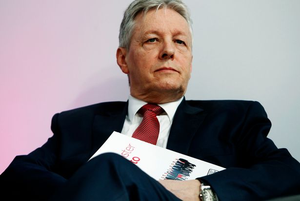 Northern Ireland's First Minister Peter Robinson