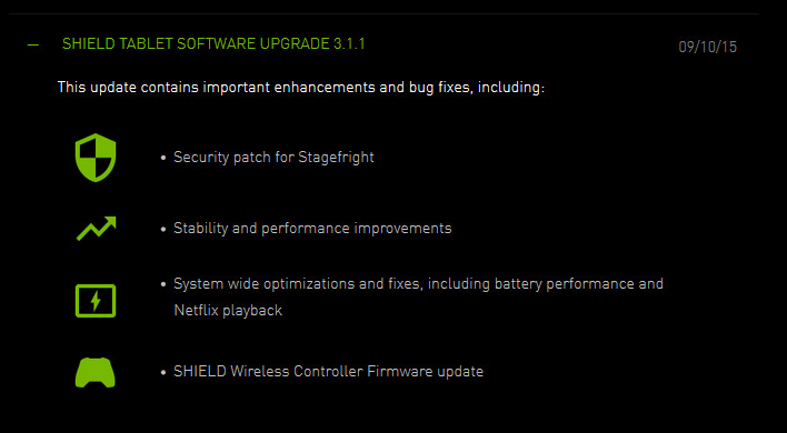 NVIDIA SHIELD tablet updated with Stagefright patch, other improvements