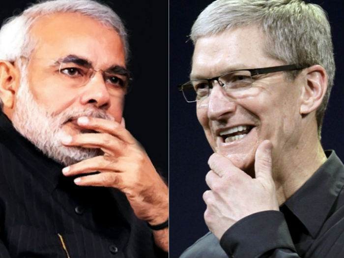 Modi-Tim Cook