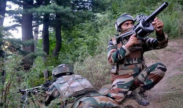 Soldiers in Poonch district