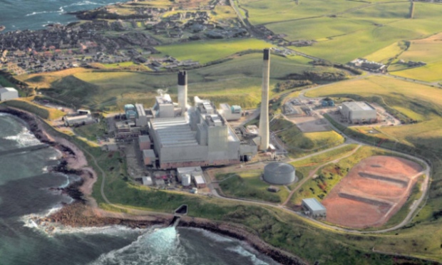 Peterhead power station is the focus of the Scottish carbon capture and storage