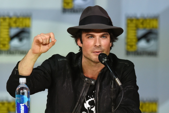 Ian Somerhalder at the 'The Vampire Diaries&#039 Panel during the Comic Con International 2014