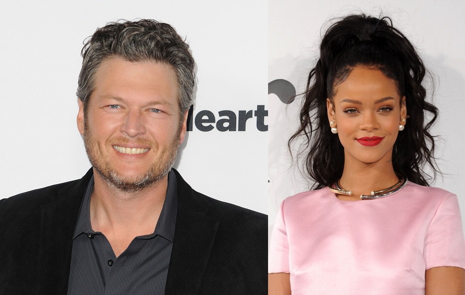 Blake Shelton Rihanna