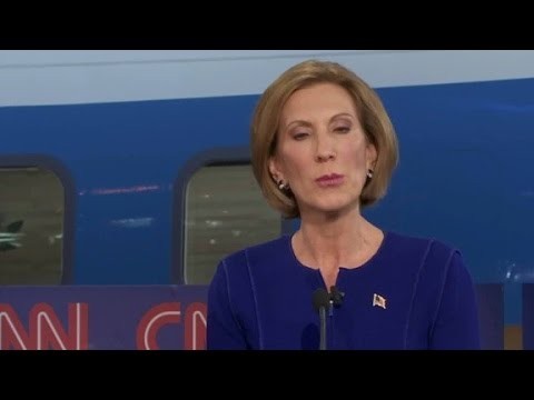 Carly Fiorina takes on Hillary Clinton